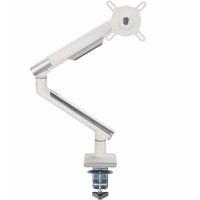 Кронштейн для мониторов Ultramounts UM713W белый 17"-32" макс.9кг крепление к столешнице поворот и наклон