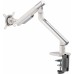 Кронштейн для мониторов Ultramounts UM713W белый 17"-32" макс.9кг крепление к столешнице поворот и наклон
