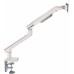 Кронштейн для мониторов Ultramounts UM713W белый 17"-32" макс.9кг крепление к столешнице поворот и наклон