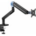 Кронштейн для мониторов Ultramounts UM719B черный 17"-35" макс.10.5кг крепление к столешнице поворот и наклон