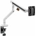 Кронштейн для мониторов Ultramounts UM725W белый 17"-32" макс.9кг крепление к столешнице поворот и наклон