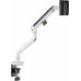 Кронштейн для мониторов Ultramounts UM725W белый 17"-32" макс.9кг крепление к столешнице поворот и наклон