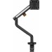 Кронштейн для мониторов Ultramounts UM725B черный 17"-32" макс.9кг крепление к столешнице поворот и наклон