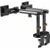 Кронштейн для мониторов Ultramounts UM727B черный 17"-32" макс.9кг крепление к столешнице поворот и наклон
