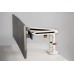 Кронштейн для мониторов Ultramounts UM727W белый 17"-32" макс.9кг крепление к столешнице поворот и наклон