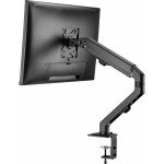 Кронштейн для мониторов Ultramounts UM728 черный 17"-27" макс.7кг крепление к столешнице поворот и наклон