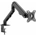 Кронштейн для мониторов Ultramounts UM728 черный 17"-27" макс.7кг крепление к столешнице поворот и наклон