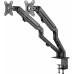 Кронштейн для мониторов Ultramounts UM729 черный 17"-27" макс.7кг крепление к столешнице поворот и наклон