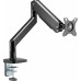 Кронштейн для мониторов Ultramounts UM730 черный 17"-45" макс.16кг крепление к столешнице поворот и наклон