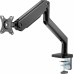 Кронштейн для мониторов Ultramounts UM730 черный 17"-45" макс.16кг крепление к столешнице поворот и наклон