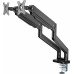 Кронштейн для мониторов Ultramounts UM731 черный 17"-35" макс.16кг крепление к столешнице поворот и наклон