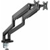 Кронштейн для мониторов Ultramounts UM731 черный 17"-35" макс.16кг крепление к столешнице поворот и наклон