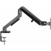 Кронштейн для мониторов Ultramounts UM734BL серый/черный 17"-27" макс.7кг крепление к столешнице поворот и наклон