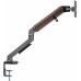 Кронштейн для мониторов Ultramounts UM734WD серый/коричневый 17"-27" макс.7кг крепление к столешнице поворот и наклон