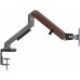 Кронштейн для мониторов Ultramounts UM734WD серый/коричневый 17"-27" макс.7кг крепление к столешнице поворот и наклон