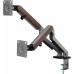 Кронштейн для мониторов Ultramounts UM735WD серый/коричневый 17"-27" макс.7кг крепление к столешнице поворот и наклон