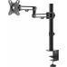 Кронштейн для мониторов Ultramounts UM736 черный 17"-32" макс.8кг крепление к столешнице поворот и наклон