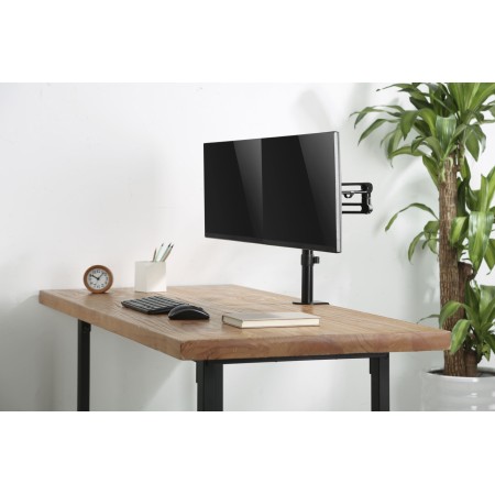 Кронштейн для мониторов Ultramounts UM737 черный 17"-32" макс.8кг крепление к столешнице поворот и наклон