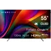 Телевизор OLED Digma Pro 55" OLED 55M Google TV Frameless черный/серебристый 4K Ultra HD 120Hz DVB-T DVB-T2 DVB-C DVB-S DVB-S2 USB WiFi Smart TV
