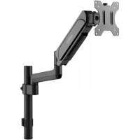 Кронштейн для мониторов ЖК Digma D-MM201 черный 17"-32" макс.9кг крепление к столешнице поворот и наклон