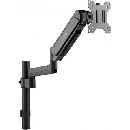 Кронштейн для мониторов ЖК Digma D-MM201 черный 17"-32" макс.9кг крепление к столешнице поворот и наклон
