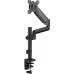 Кронштейн для мониторов ЖК Digma D-MM201 черный 17"-32" макс.9кг крепление к столешнице поворот и наклон