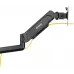 Кронштейн для мониторов ЖК Digma D-MM202D черный 17"-32" макс.9кг крепление к столешнице поворот и наклон