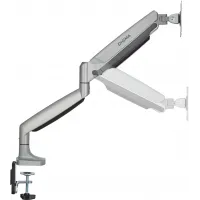 Кронштейн для мониторов ЖК Digma D-MM301 серый 17"-45" макс.15кг крепление к столешнице поворот и наклон