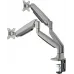 Кронштейн для мониторов ЖК Digma D-MM302D серый 17"-35" макс.9кг крепление к столешнице поворот и наклон