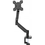 Кронштейн для мониторов ЖК Buro BU-M11 черный 17"-32" макс.10кг крепление к столешнице поворот и наклон
