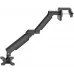 Кронштейн для мониторов ЖК Buro BU-M11 черный 17"-32" макс.10кг крепление к столешнице поворот и наклон