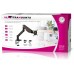 Кронштейн для мониторов Ultramounts UM732BR коричневый 17"-32" макс.8кг настольный поворот и наклон