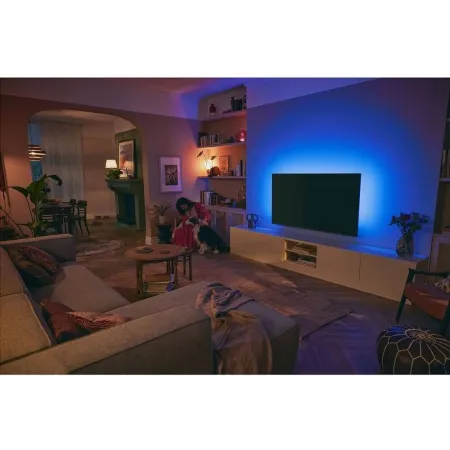 Телевизор LED Philips 55" 55PUS8729/60 Series 8 Frameless хром 4K Ultra HD 120Hz DVB-T DVB-T2 DVB-C DVB-S DVB-S2 USB WiFi Smart TV