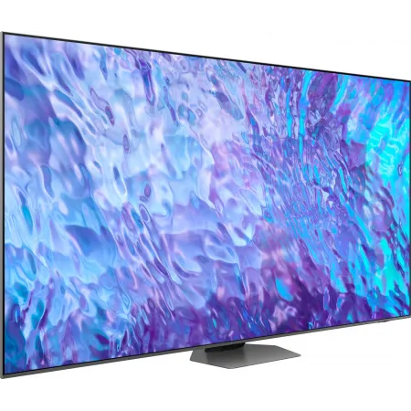 Телевизор QLED Samsung 98" QE98Q80CAUXRU Series 8 серебристый 4K Ultra HD 100Hz DVB-T2 DVB-C DVB-S2 USB WiFi Smart TV