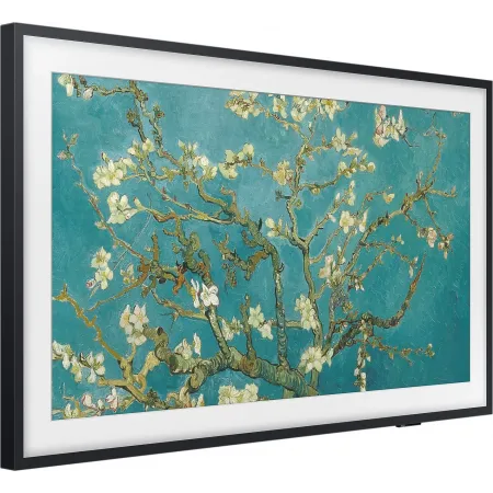 Телевизор QLED Samsung 32" QE32LS03CBUXRU The Frame черный/серый FULL HD 60Hz DVB-T2 DVB-C DVB-S2 USB WiFi Smart TV (RUS)