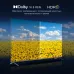Телевизор LED Hyundai 65" H-LED65BU7009 Android TV Frameless Metal черный/черный 4K Ultra HD 60Hz DVB-T DVB-T2 DVB-C DVB-S DVB-S2 USB WiFi Smart TV