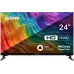 Телевизор LED Digma 24" DM-LED24SBB32 Яндекс.ТВ Frameless Metal черный/черный HD 60Hz DVB-T DVB-T2 DVB-C DVB-S DVB-S2 USB WiFi Smart TV