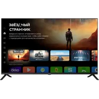 Телевизор LED Digma 43" DM-LED43UBB40 Салют ТВ Frameless Metal черный 4K Ultra HD 60Hz DVB-T DVB-T2 DVB-C DVB-S DVB-S2 USB WiFi Smart TV