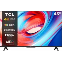 Телевизор LED TCL 43" 43V6B черный 4K Ultra HD 60Hz DVB-T DVB-T2 DVB-C DVB-S DVB-S2 USB WiFi Smart TV (RUS)