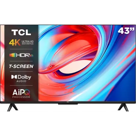 Телевизор LED TCL 43" 43V6B черный 4K Ultra HD 60Hz DVB-T DVB-T2 DVB-C DVB-S DVB-S2 USB WiFi Smart TV (RUS)