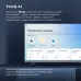Телевизор LED Hyundai 43" H-LED43BU7100 WebOS Frameless Metal серый 4K Ultra HD 60Hz MEMC DVB-T DVB-T2 DVB-C DVB-S DVB-S2 USB WiFi Smart TV