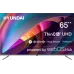 Телевизор LED Hyundai 65" H-LED65BU7100 WebOS Frameless Metal серый 4K Ultra HD 60Hz MEMC DVB-T DVB-T2 DVB-C DVB-S DVB-S2 USB WiFi Smart TV