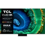 Телевизор QLED TCL 65" 65C855 черный 4K Ultra HD 120Hz DVB-T DVB-T2 DVB-C DVB-S DVB-S2 USB WiFi Smart TV