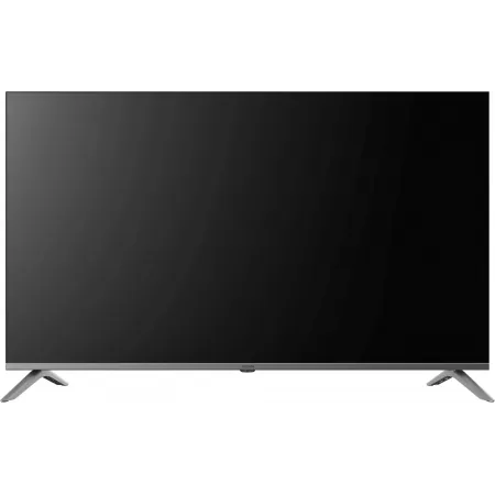 Телевизор LED Digma 50" DM-LED50UBB41 Android TV Frameless Metal темно-серебристый/серебристый 4K Ultra HD 60Hz DVB-T DVB-T2 DVB-C DVB-S DVB-S2 USB WiFi Smart TV
