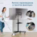 Стойка для телевизора Onkron TS1137 черный 23"-60" макс.45кг напольный мобильный