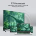 Телевизор QLED Digma 43" DM-LED43UQB31 Google TV Frameless Metal черный/черный 4K Ultra HD 60Hz MEMC DVB-T DVB-T2 DVB-C DVB-S DVB-S2 USB WiFi Smart TV