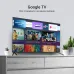 Телевизор QLED Digma 65" DM-LED65UQB31 Google TV Frameless Metal черный/черный 4K Ultra HD 60Hz MEMC DVB-T DVB-T2 DVB-C DVB-S DVB-S2 USB WiFi Smart TV