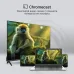 Телевизор QLED Digma 65" DM-LED65UQB31 Google TV Frameless Metal черный/черный 4K Ultra HD 60Hz MEMC DVB-T DVB-T2 DVB-C DVB-S DVB-S2 USB WiFi Smart TV