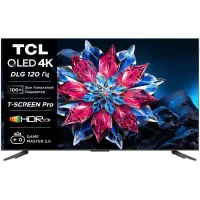 Телевизор QLED TCL 55" 55C655PRO черный 4K Ultra HD 60Hz DVB-T DVB-T2 DVB-S DVB-S2 USB WiFi Smart TV
