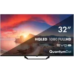 Телевизор QLED Haier 32" Smart TV S2 Pro Frameless черный FULL HD 60Hz DVB-T DVB-T2 DVB-C DVB-S DVB-S2 USB WiFi Smart TV (RUS)